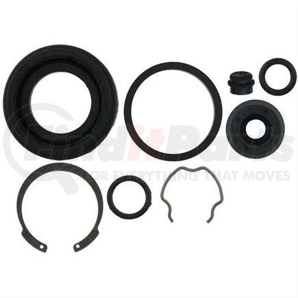 18H1182 by ACDELCO - Disc Brake Caliper Seal Kit - Rubber, Square O-Ring, Black Seal