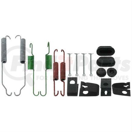 18H1193 by ACDELCO - Drum Brake Hardware Kit - Inc. Springs, Pins, Retainers and Caps