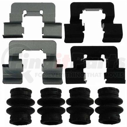 18H1221 by ACDELCO - Disc Brake Hardware Kit - Regular Brake Service Grade, Steel Clip