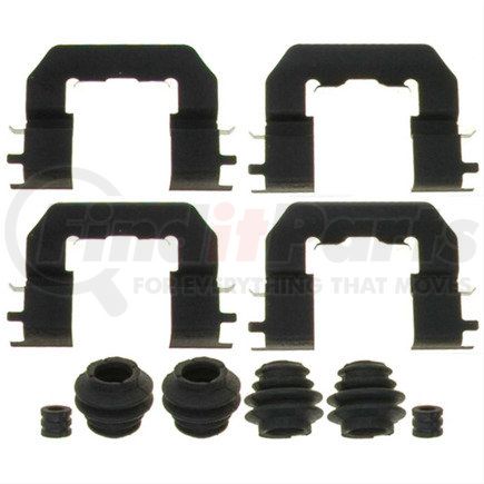 18H1233 by ACDELCO - Disc Brake Hardware Kit - Regular Brake Service Grade, Steel Clip