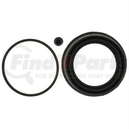 18H1244 by ACDELCO - Disc Brake Caliper Seal Kit - Rubber, Square O-Ring, Black Seal