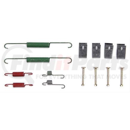 18K710 by ACDELCO - Drum Brake Hardware Kit - Includes Springs, Pins and Retainers