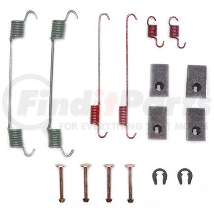 18K856 by ACDELCO - Drum Brake Hardware Kit - Inc. Springs, Pins, Retainers and Washers