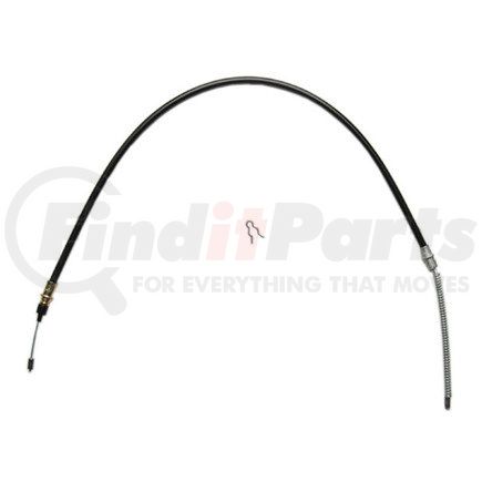 18P2336 by ACDELCO - Parking Brake Cable - Rear, 42.40", Fixed Wire Stop End, Steel