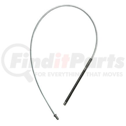 18P23 by ACDELCO - Parking Brake Cable - Front, 29.40", Fixed Wire Stop End 1, Threaded End 2