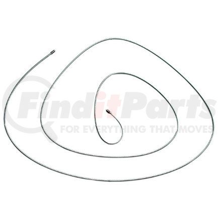18P35 by ACDELCO - Parking Brake Cable - 134.90" Cable, Fixed Wire Stop End, Steel