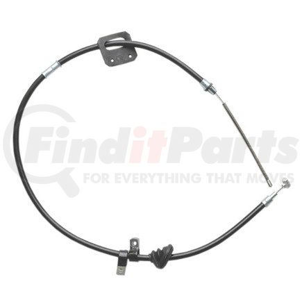 18P2675 by ACDELCO - Parking Brake Cable - Rear, 55.40", Fixed Wire Stop End, Steel