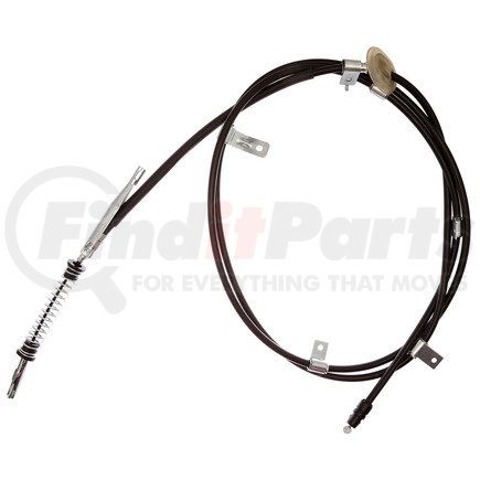 18P97336 by ACDELCO - Parking Brake Cable - Front, Inline Barrel, with Mounting Bracket