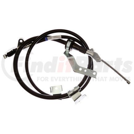 18P97376 by ACDELCO - Parking Brake Cable - Rear Passenger Side, Inline Barrel, with Mounting Bracket