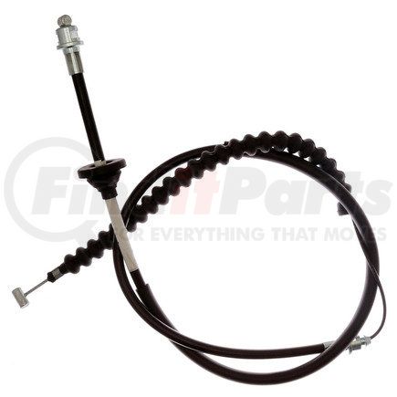 18P97412 by ACDELCO - Parking Brake Cable - Front, Inline Barrel, without Mounting Bracket