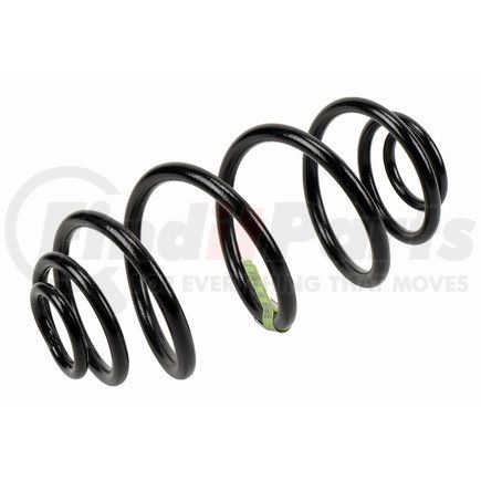 22731055 by ACDELCO - Coil Spring - Rear, 6 Coils, Standard Grade, Steel, Round End Type