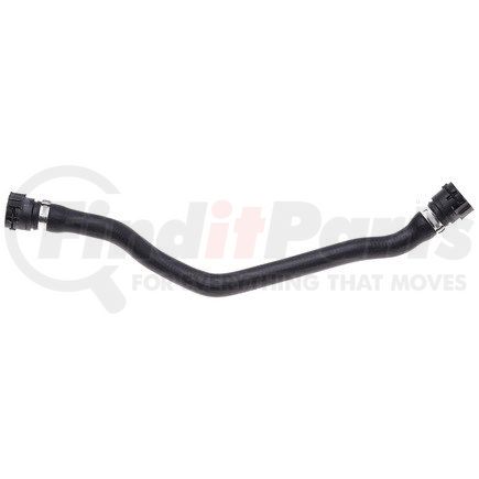 22743L by ACDELCO - HVAC Heater Hose - Black, Molded Assembly, Rubber, with Clamps