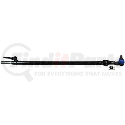 45A10039 by ACDELCO - Steering Drag Link - Black, Regular, Cast Iron/Steel, with Mounting Hardware