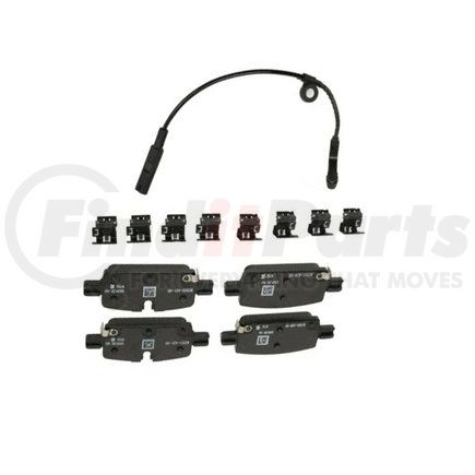 84805877 by ACDELCO - Disc Brake Pad Set - Rear, Semi-Metallic, For 2019-22 Chevrolet Silverado 1500