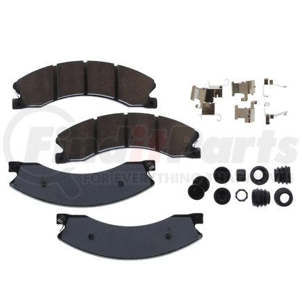 87827067 by ACDELCO - Disc Brake Pad Set - Front, with Clips, Boots, and Caps, without Rear Wheels