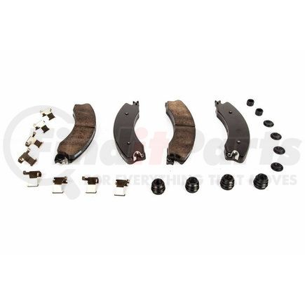 87827069 by ACDELCO - Disc Brake Pad Set - Rear, with Seals, Bushings, Clips, and Boots