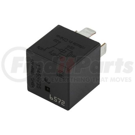 13468935 by ACDELCO - Multi-Purpose Relay - 12V, 5 Male Blade Terminals, Female Connector