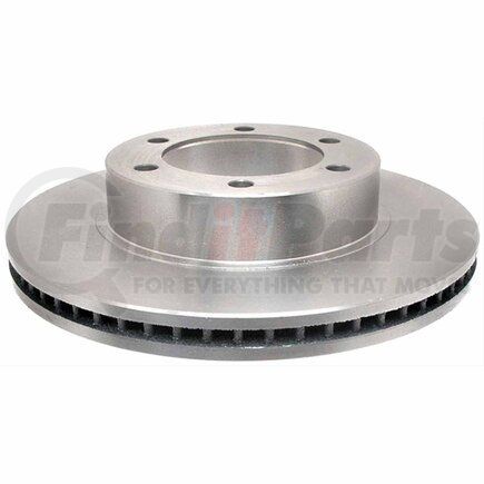 18A1101A by ACDELCO - Disc Brake Rotor - 6 Lug Holes, Cast Iron, Non-Coated, Plain, Vented, Front