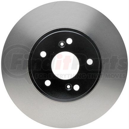 18A1095 by ACDELCO - Disc Brake Rotor - 5 Lug Holes, Cast Iron, Plain, Turned Ground, Vented, Front