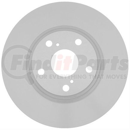 18A1196AC by ACDELCO - Disc Brake Rotor - 5 Lug Holes, Cast Iron, Coated, Plain Vented, Front