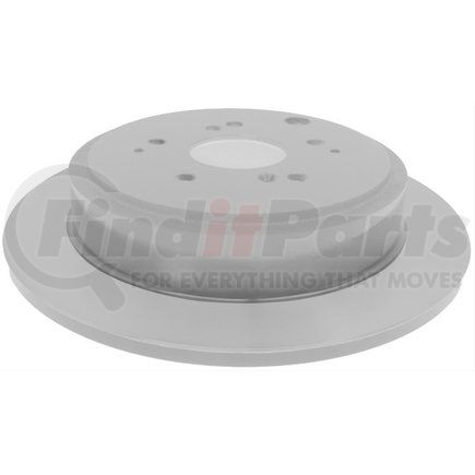 18A1312AC by ACDELCO - Disc Brake Rotor - 5 Lug Holes, Cast Iron, Coated, Plain Solid, Rear