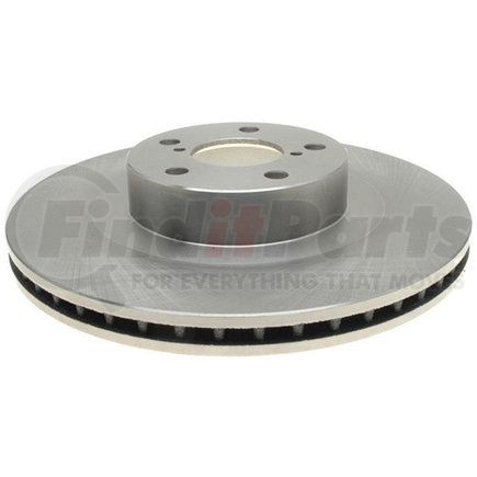 18A1340A by ACDELCO - Disc Brake Rotor - 5 Lug Holes, Cast Iron, Non-Coated, Plain, Vented, Front
