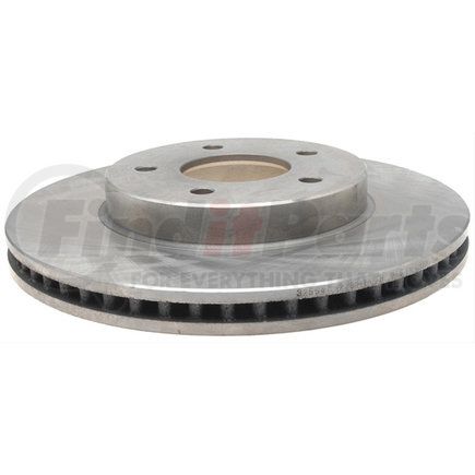 18A1424A by ACDELCO - Disc Brake Rotor - 5 Lug Holes, Cast Iron, Non-Coated, Plain, Vented, Front