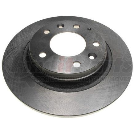 18A1493A by ACDELCO - Disc Brake Rotor - 5 Lug Holes, Cast Iron, Non-Coated, Plain Solid, Rear