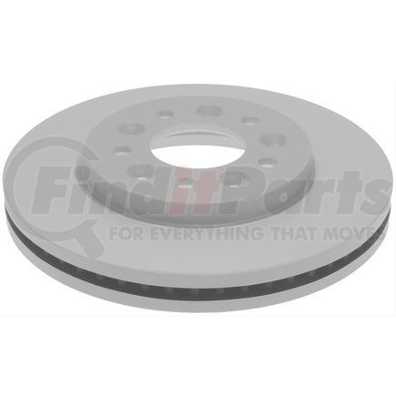 18A1591AC by ACDELCO - Disc Brake Rotor - 5 Lug Holes, Cast Iron, Coated, Plain Vented, Front