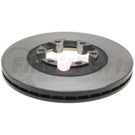 18A1622A by ACDELCO - Disc Brake Rotor - 6 Lug Holes, Cast Iron, Non-Coated, Plain, Vented, Front