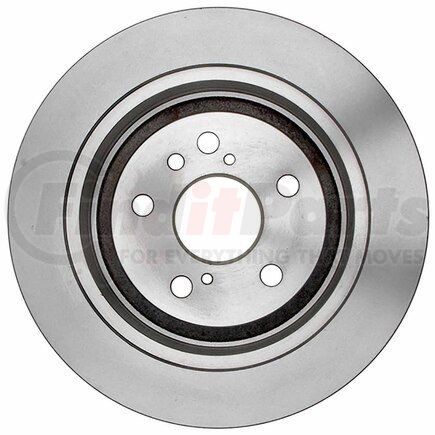 18A1682A by ACDELCO - Disc Brake Rotor - 5 Lug Holes, Cast Iron, Non-Coated, Plain Solid, Rear
