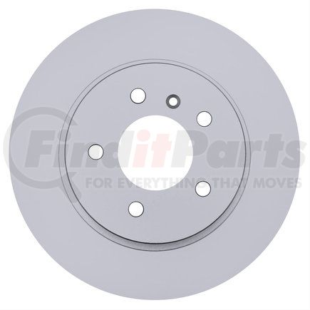 18A1798AC by ACDELCO - Disc Brake Rotor - 5 Lug Holes, Cast Iron, Coated, Plain Solid, Rear