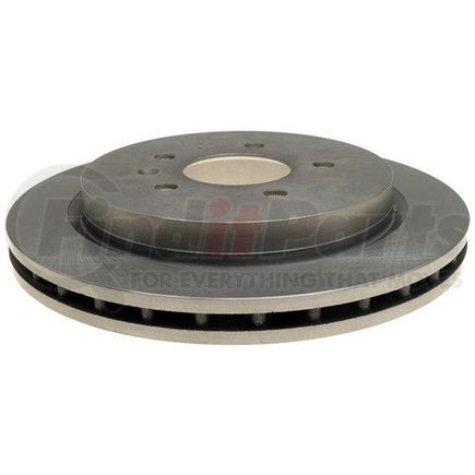 18A1809A by ACDELCO - Disc Brake Rotor - 5 Lug Holes, Cast Iron, Non-Coated, Plain, Vented, Rear