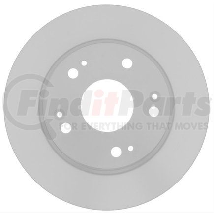 18A2331AC by ACDELCO - Disc Brake Rotor - 5 Lug Holes, Cast Iron, Coated, Plain Solid, Rear