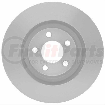18A2342AC by ACDELCO - Disc Brake Rotor - 5 Lug Holes, Cast Iron, Coated, Plain Vented, Front