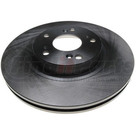 18A2334A by ACDELCO - Disc Brake Rotor - 5 Lug Holes, Cast Iron, Non-Coated, Plain, Vented, Front