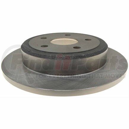18A2363A by ACDELCO - Disc Brake Rotor - 5 Lug Holes, Cast Iron, Non-Coated, Plain Solid, Rear