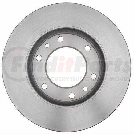 18A2421 by ACDELCO - Disc Brake Rotor - 6 Lug Holes, Cast Iron, Painted, Plain Vented, Front