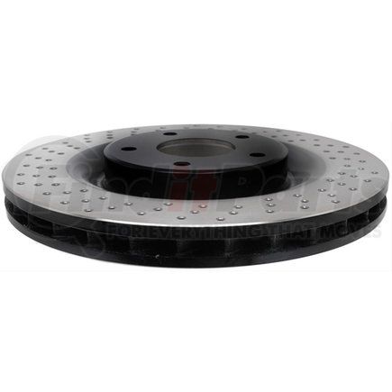 18A2429 by ACDELCO - Disc Brake Rotor - 5 Lug Holes, Cast Iron, Plain Turned, Vented, Front