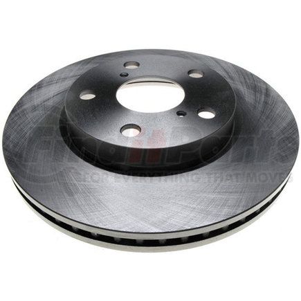 18A2450A by ACDELCO - Disc Brake Rotor - 5 Lug Holes, Cast Iron, Non-Coated, Plain, Vented, Front