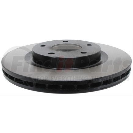 18A2446 by ACDELCO - Disc Brake Rotor - 5 Lug Holes, Cast Iron, Painted, Plain Vented, Front