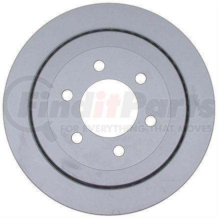 18A2460PV by ACDELCO - Disc Brake Rotor - 6 Lug Holes, Cast Iron, Plain Vented, Rear