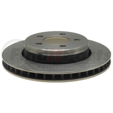 18A2469A by ACDELCO - Disc Brake Rotor - 5 Lug Holes, Cast Iron, Non-Coated, Plain, Vented, Front