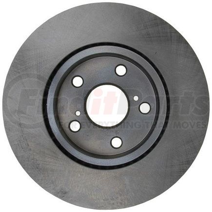 18A2507A by ACDELCO - Disc Brake Rotor - 5 Lug Holes, Cast Iron, Non-Coated, Plain, Vented, Front