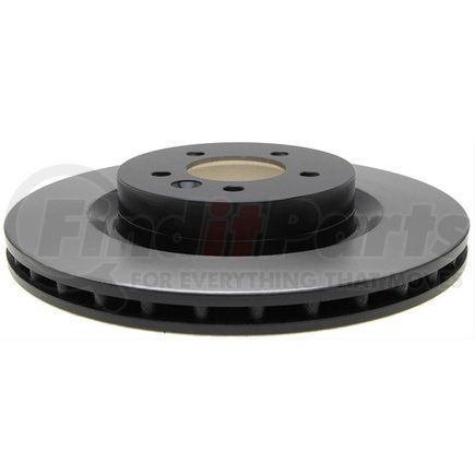 18A2538 by ACDELCO - Disc Brake Rotor - 5 Lug Holes, Cast Iron, Plain Turned, Vented, Front