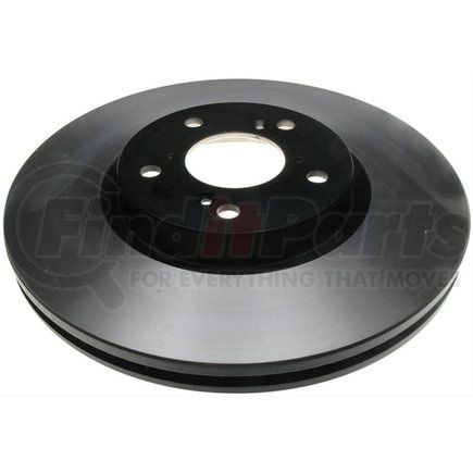 18A2513 by ACDELCO - Disc Brake Rotor - 5 Lug Holes, Cast Iron, Plain, Turned Ground, Vented, Front