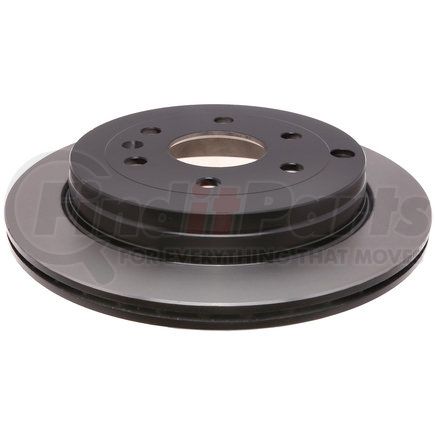 18A2543 by ACDELCO - Disc Brake Rotor - 6 Lug Holes, Cast Iron, Painted, Plain Vented, Rear
