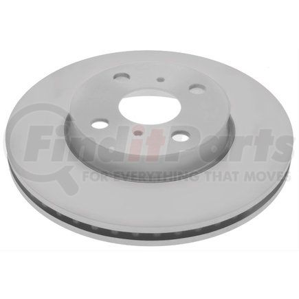 18A2550AC by ACDELCO - Disc Brake Rotor - 4 Lug Holes, Cast Iron, Coated, Plain Vented, Front