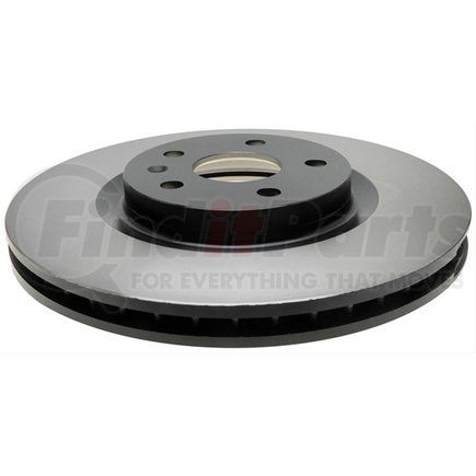 18A2652 by ACDELCO - Disc Brake Rotor - 5 Lug Holes, Cast Iron, Plain Turned, Vented, Front