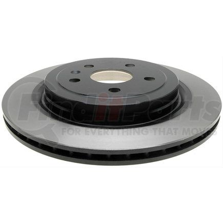 18A2657 by ACDELCO - Disc Brake Rotor - 5 Lug Holes, Cast Iron, Plain Turned, Vented, Rear